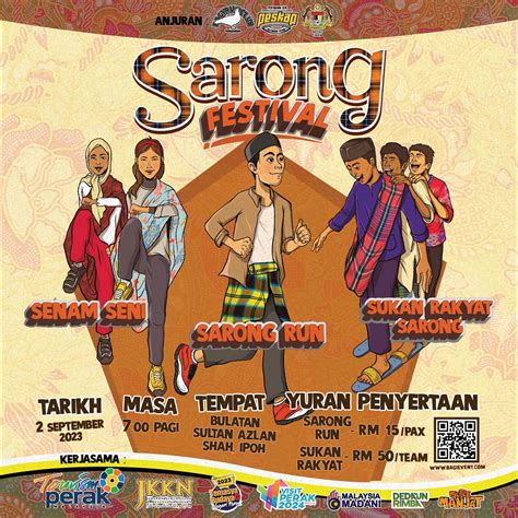 Sarong Festival Tourism Perak Malaysia