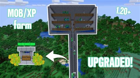 Minecraft EASY MOB GRINDER XP FARM TUTORIAL To UPGRADE 1 16 No