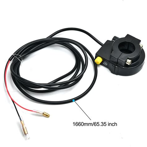 22mm Twist Throttle Cable 75 Kill Stop Switch F Stand Up Gas Scooter 43cc 49cc Ebay