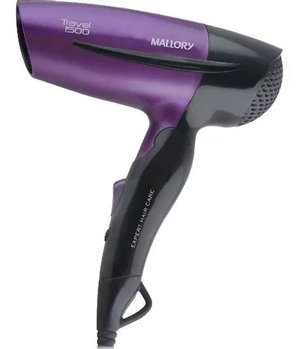 Secador De Cabelo Bivolt Viagem Potente - Secador De Cabelo Pequeno Mallory Bivolt Para Viagem Potente | Frete grátis