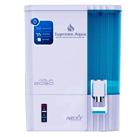 Supreme Aqua 2090 Ro Water Purifier At Rs 10500piece Hosur Id 2853950489530