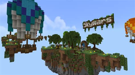 SkyWars (10 Maps) (MAP MINECRAFT BEDROCK) Minecraft Map