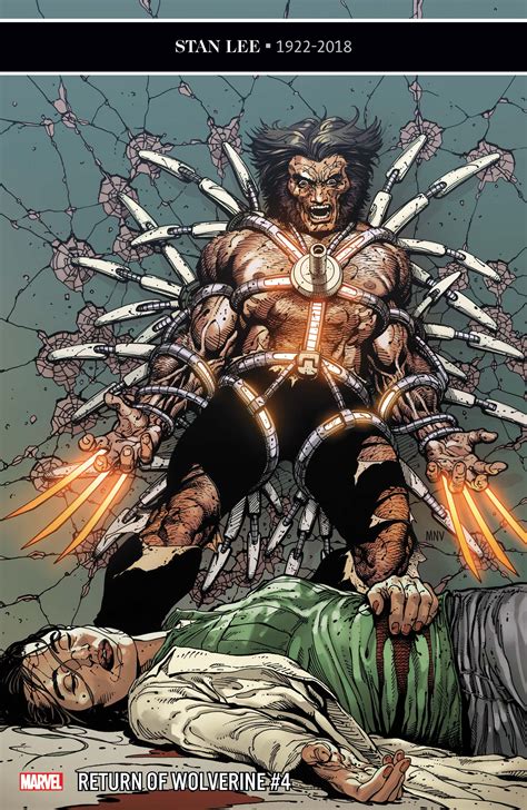 Return Of Wolverine 2018 4 Comic Issues Marvel