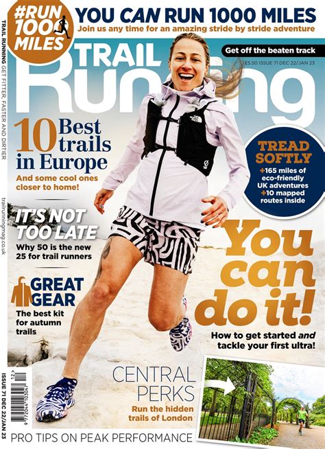 Trail Running Magazine Subscriptions And Decjan2023 Issue