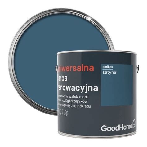 Farba Renowacyjna Uniwersalna GoodHome Antibes Satyna 2 L Do