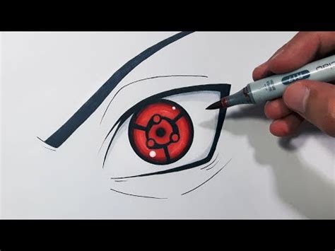 Sasuke Uchiha Mangekyou Sharingan Drawing