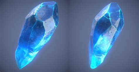 Making A Beautiful Crystal In Zbrush Substance D Painter Marmoset