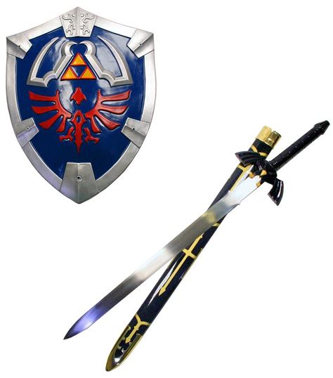 The Legend Of Zelda Real Master Sword And Shield Set Costume Link