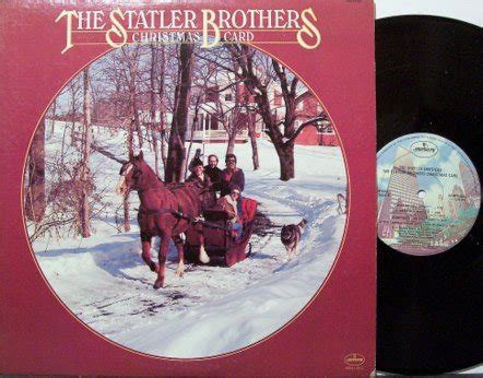 Statler Brothers, The - Christmas Card - Vinyl LP Record - Country