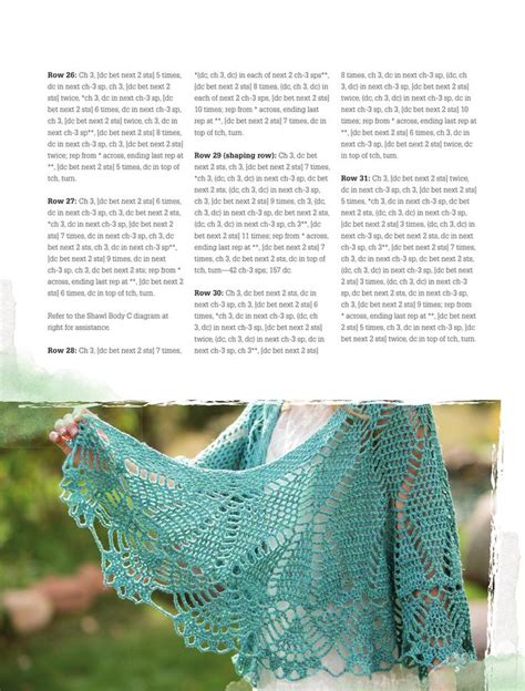 Poetic Crochet 20 Shawls Inspired By Classic Poems 2015 轻描淡写 轻描淡写 Идеи для вязания