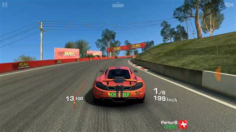 Real Racing 3 Mclaren MP4 12C Modo eliminação Mount Panorama