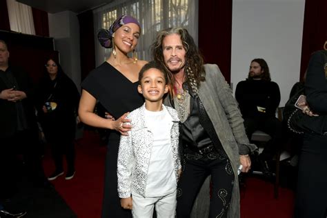 Alicia Keys With Her Sons At Iheartradio Music Awards Popsugar