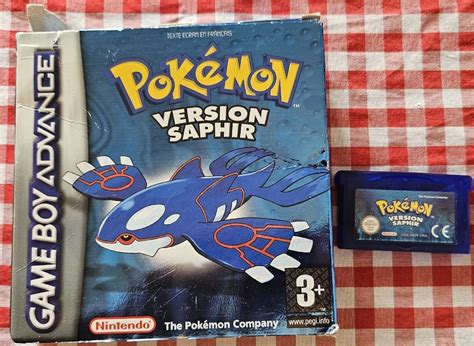 Pok Mon Version Saphir Nintendo Game Boy Advance Bo Te Kaufen Auf