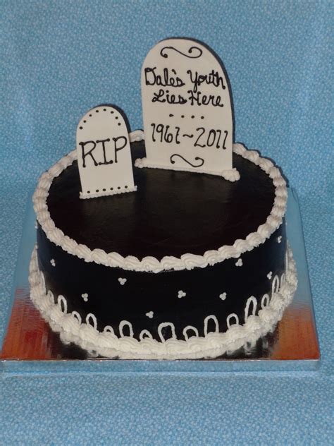 Double Tombstone Cake