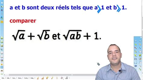 Comparaison avec racine carrée tronc commun science ordre dans R