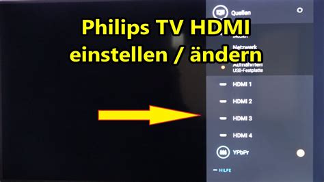 Philips Fernseher Hdmi Einstellen Philips Smart Tv Hdmi Quelle Ndern