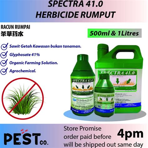 Liter Racun Rumpai Glyphosate Non Selective Herbicide