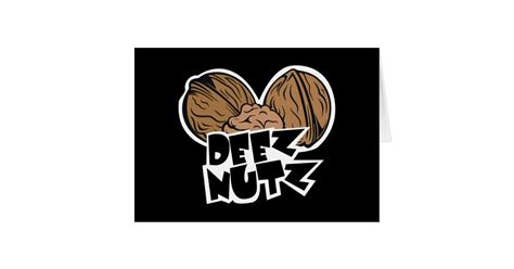 Deez Nutz Funny Illustration Zazzle