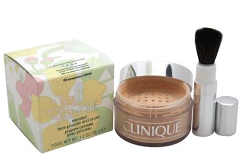 Clinique Blended Face Loose Powder And Brush Select Color 35 G Full Size Ebay