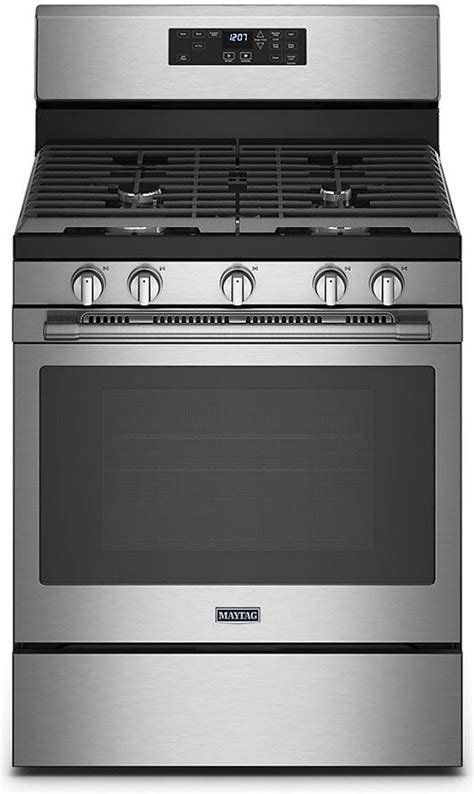 Maytag® 30 Fingerprint Resistant Stainless Steel Freestanding Gas Range With Air Fryer