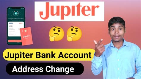 Jupiter Bank Address Change Jupiter Bank Account Change Address YouTube