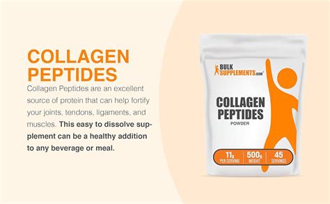 Amazon.com: BULKSUPPLEMENTS.COM Collagen Peptides Powder - Bovine ...