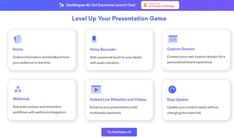 Decktopus for AI Productivity: review, features & use cases