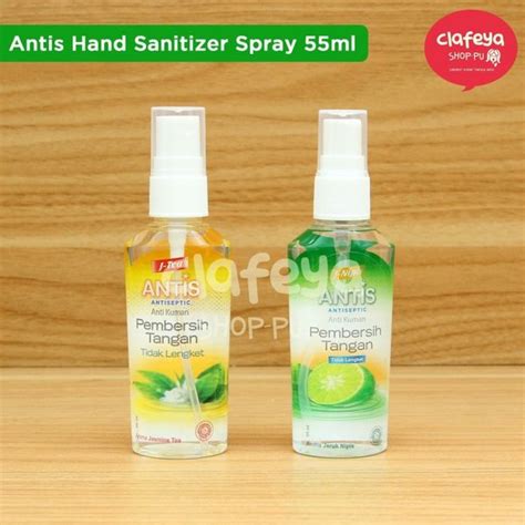 Jual Antis Spray Jeruk Nipis Dan Jasmine Tea Ml Antis Hand Sanitizer