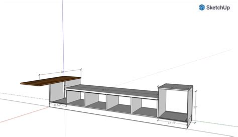 Built In Window Seat Plans With Bookshelves And Desk Honeybear Lane