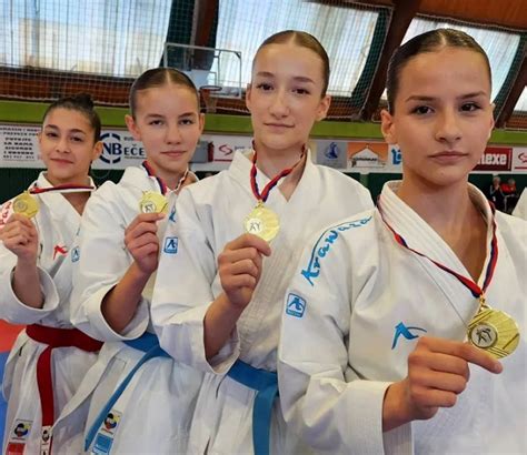 Sedam medalja za šest takmičarki Karate kluba Srem Moj grad SM