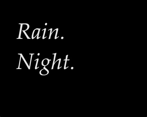 Rain Night By Mulac
