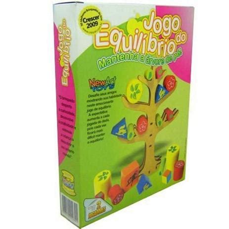 Bambalalão Brinquedos Educativos Jogo do Equilíbrio Árvore Brinquedo