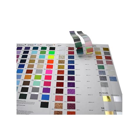 Siser Textile Vinyls Color Palette