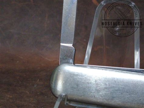 Vintage Wenger Esquire Stainless Steel Small Swiss Army Knife Used