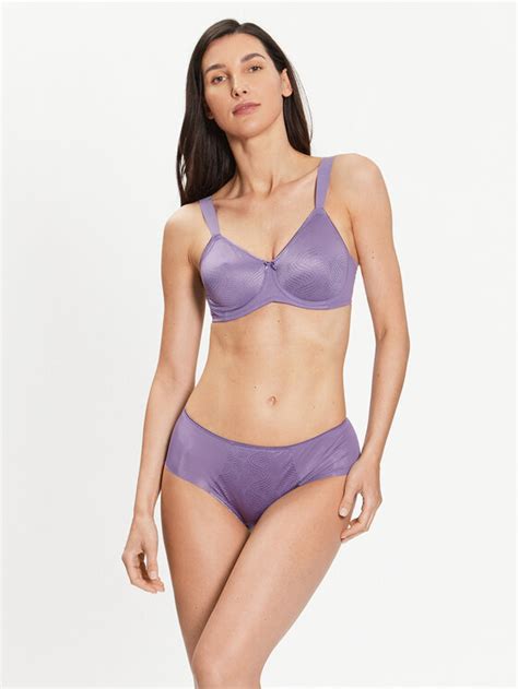 Triumph Reggiseno Con Ferretto Essential Minimizer W X 10166830 Viola