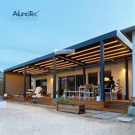 Alunotec Tente Ext Rieure M Tallique Pergolas Aluminium Gazebo