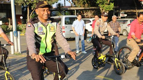 Ubaya Patroli Kampus Pakai Sepeda Listrik Buatan Mahasiswa Dosen Dan