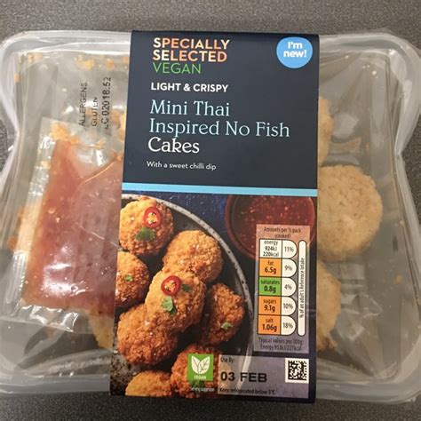 ALDI Specially Selected Mini Thai Inspired No Fish Cakes Review Abillion