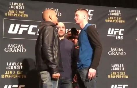 Video Joe Duffy Vs Dustin Poirier Media Day Staredown