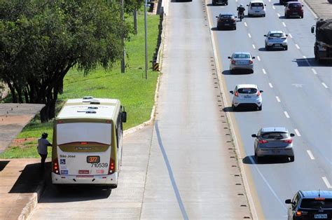 Faixa Exclusiva Para Nibus Em Bras Lia Suspensa Ntu Repudia Decis O