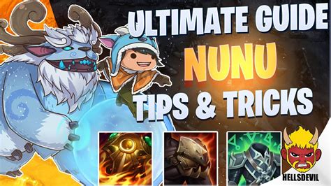 WILD RIFT ULTIMATE NUNU GUIDE TIPS TRICKS Guide Build YouTube