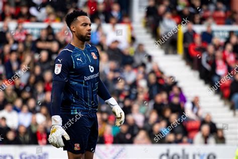 Swindon Town Goalkeeper Jojo Wollacott During Editorial Stock Photo