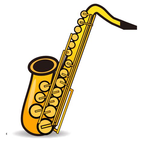 Saxophone Emoji for Facebook, Email & SMS | ID#: 12651 | Emoji.co.uk