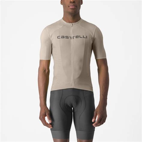 Castelli Maillot Prologo Lite Gunmetal Gris Chez Val De Loire V Lo Taille M