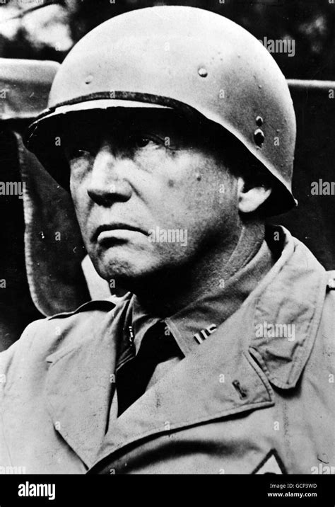 General Patton 1945 Schwarzweiß Stockfotos Und Bilder Alamy