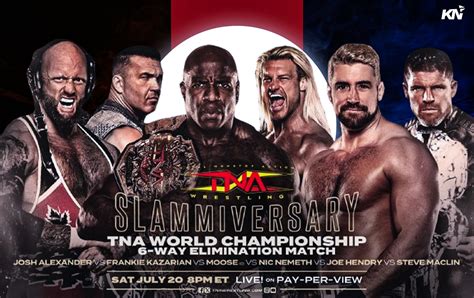 Tna Slammiversary July Match Card News Rumors Prediction