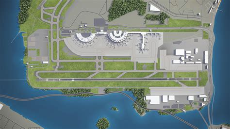 RIOgaleao - Tom Jobim Uluslararası Havaalanı - GIG 3D Model $299