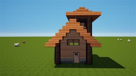 MINECRAFT KLEINES HOLZHAUS Mit TURM Bauen TUTORIAL HAUS 88 YouTube