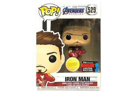 Funko Pop Marvel Avengers Endgame Iron Man Games Academy Edition Fall Convention Bobble Head