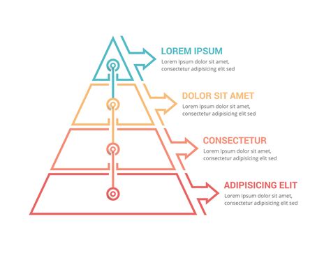 Pyramid Infographics Template 48680558 Vector Art at Vecteezy